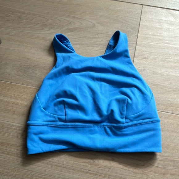 lululemon athletica Tops - Lululemon Wunder Train Longline Blue Size 6